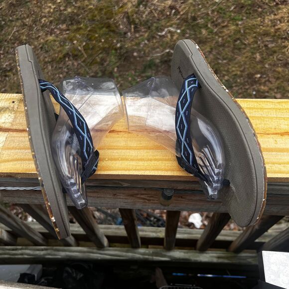 MAUI AND SONS MEN'S NAVY BEACH FLIP FLOP SANDALS SIZE 10 - Picture 12 of 14